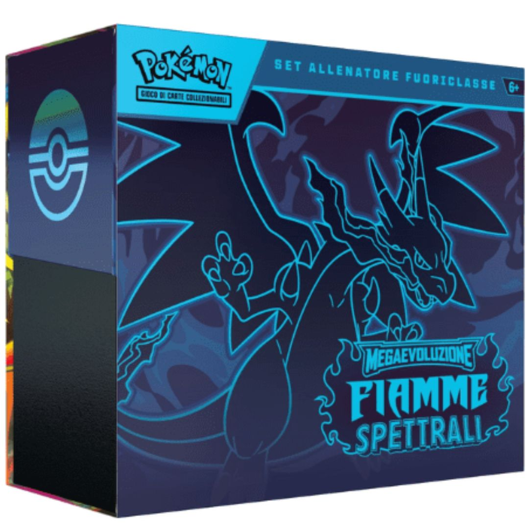 PRE-ORDER Pokemon Set Allenatore Fuoriclasse Megaevoluzione Fiamme Spettrali ITA