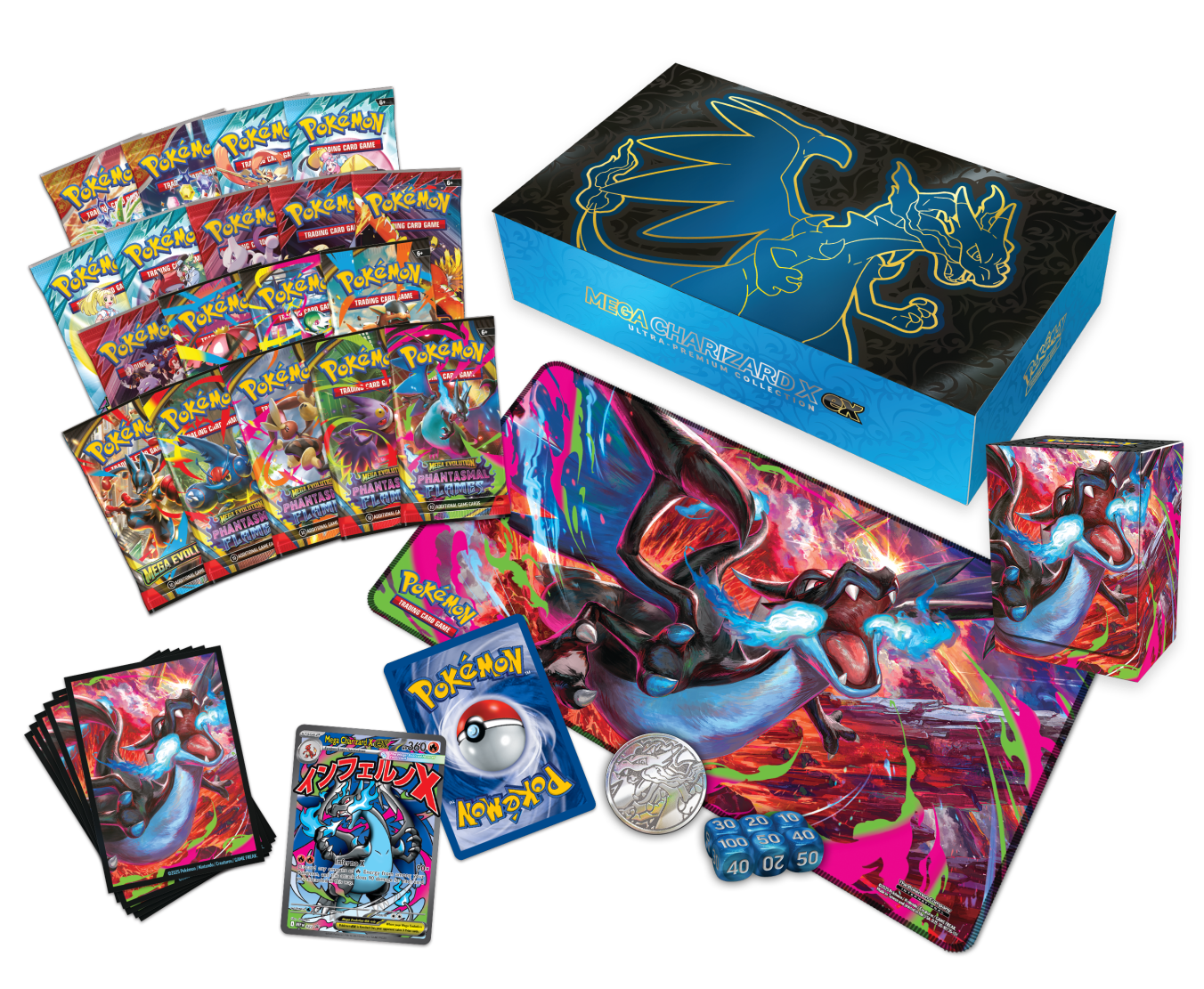 pre-order Collezione Ultra Premium Mega Charizard X-ex