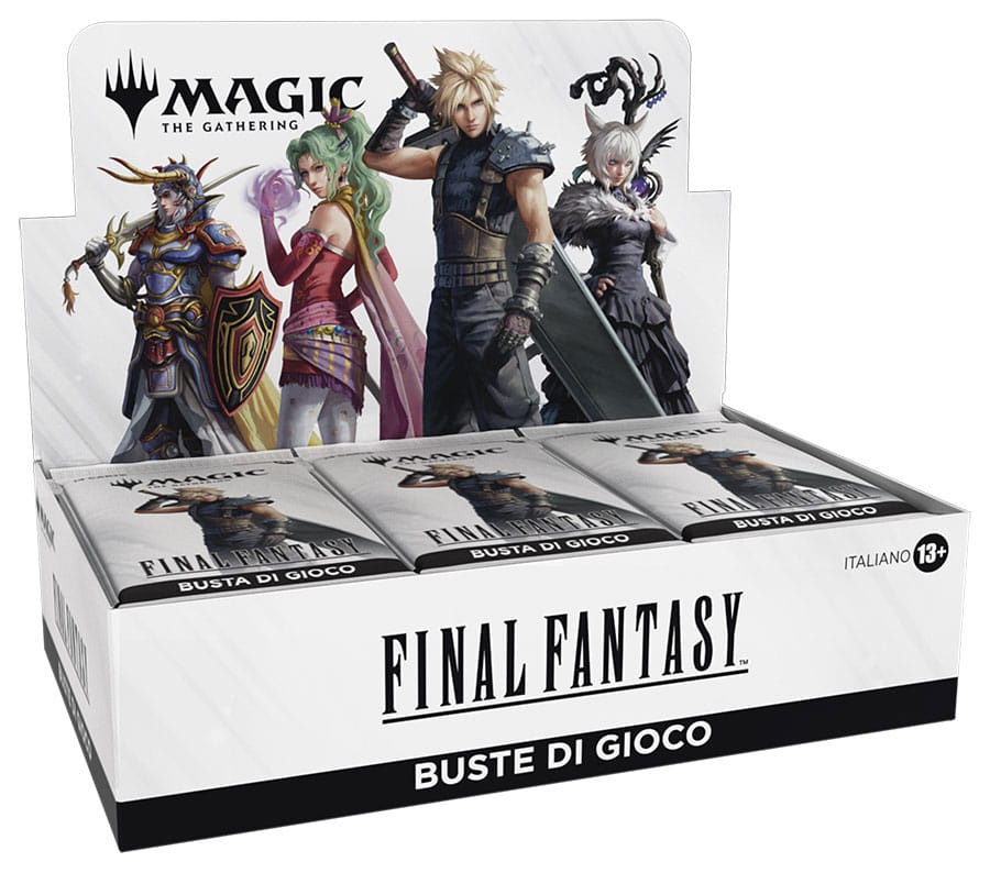 Pre-releaser Magic the Gathering Final Fantasy Play Booster Display (30) italian