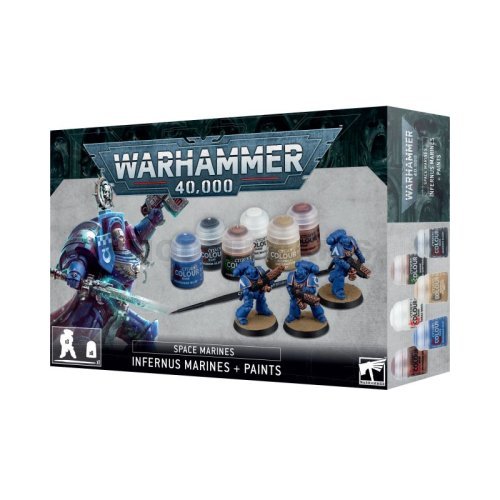 Warhammer 40.000 - Infernus Marines Paint Set
