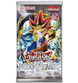 La busta dell'espansione Predoni Metallici del gioco di carte collezionabili Yu-Gi-Oh!