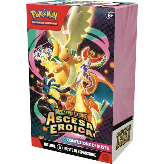 Pre-ordine Pacchetto Booster Eroi Ascesi di Pokémon Mega Evoluzione 2026 IT