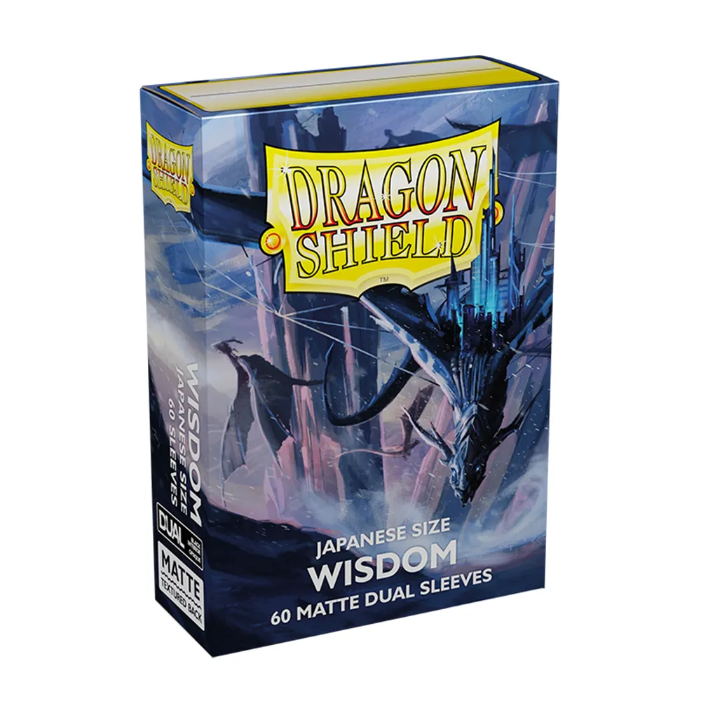 Dragon Shield - Dual Matte Sleeves - Wisdom (60 Sleeves - Japanese)