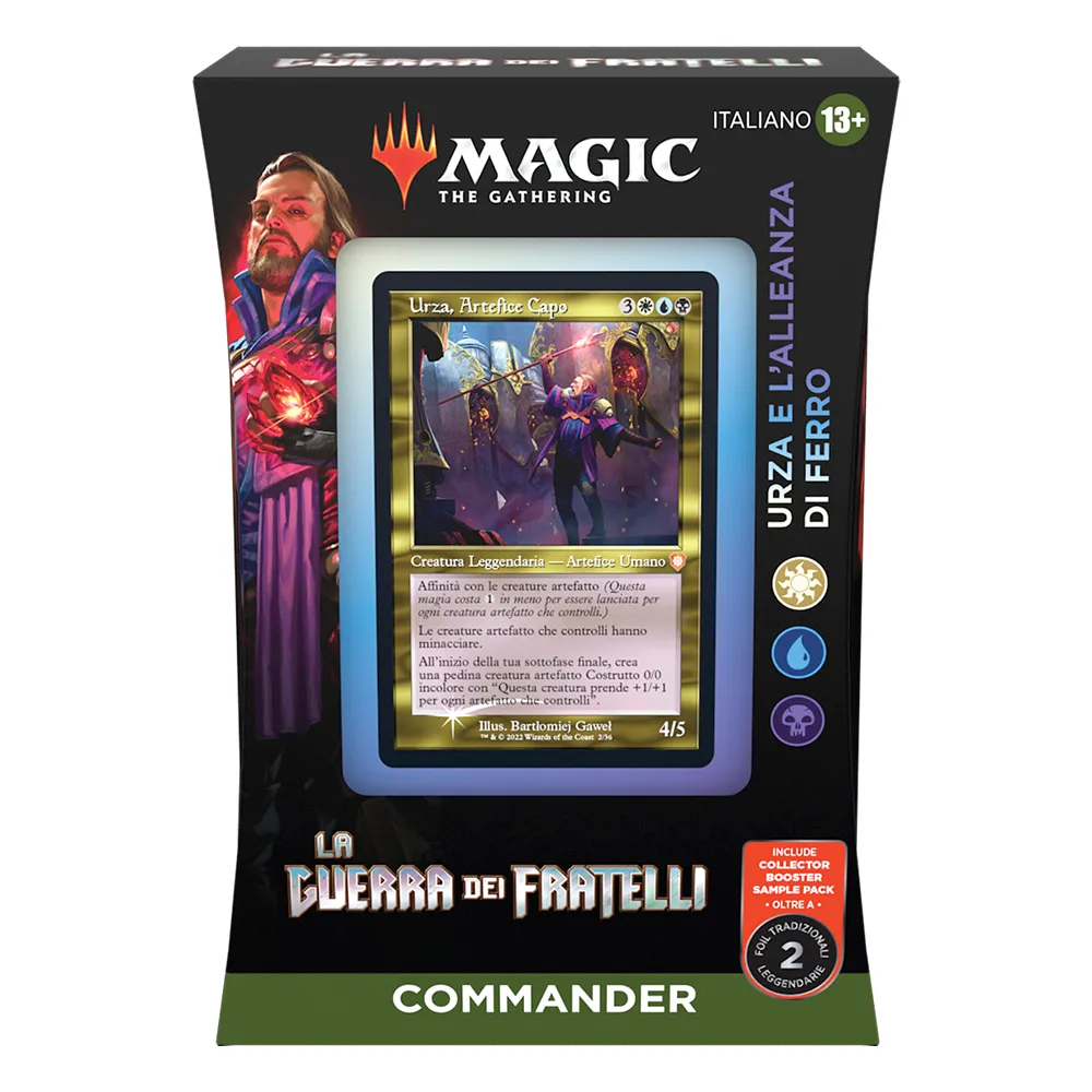 Set Completo - Mazzi Commander La Guerra dei Fratelli