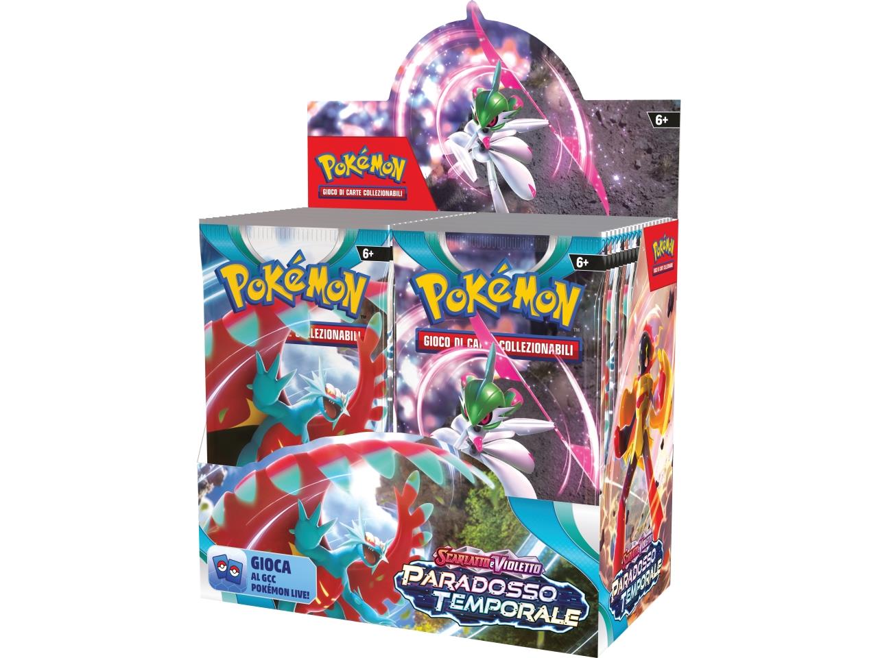 POKEMON PARADOSSO TEMPORALE BOX 36 BUSTE