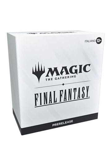 pre-order Magic the Gathering Final Fantasy Prerelease Packs Case italian