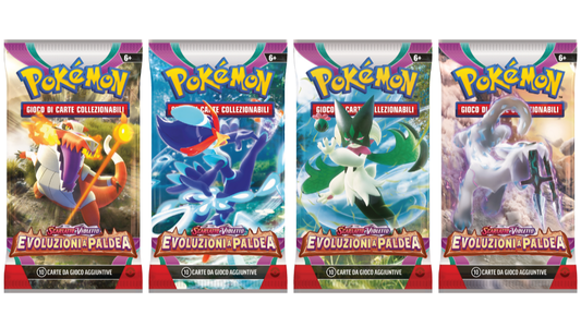 Carte Pokemon - Scarlatto e Violetto Evoluzioni A Paldea (Busta)