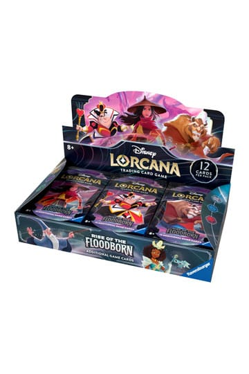 Lorcana TCG Rise of the Floodborn SECOND CHARACTER Booster Display (24) *English Edition*