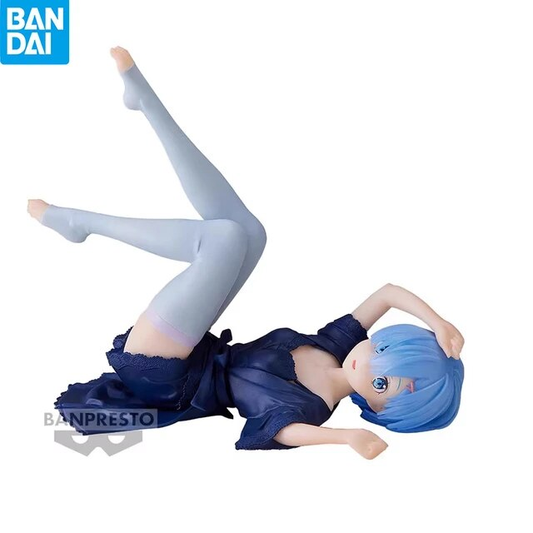 Bandai Banpresto Re:zero REM figura Relax time vestido