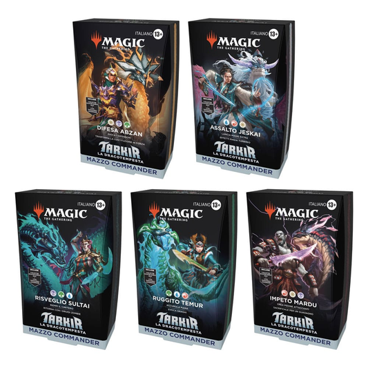 Pre-ordine Magic the Gathering Tarkir: La Dracotempesta Commander Decks