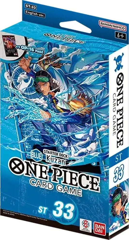 One Piece Card Game - ST-33 - Kuzan - Starter Deck Blu - Inglese