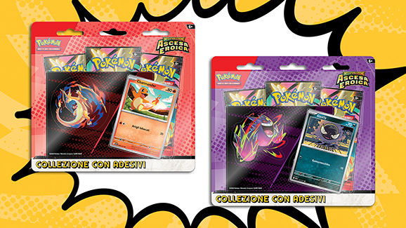 Pre-ordine Pokémon Collezione con Adesivi dell'espansione Megaevoluzione - Ascesa Eroica (IT)