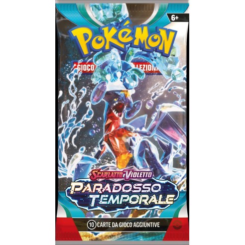 Pokemon - Scarlatto e Violetto Paradosso Temporale - Paper Sleeve Bundle (Busta 10 Carte) - ITA