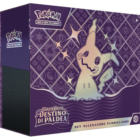 PRE-ORDER SET ALLENATORE FUORICLASSE SCARLATTO E VIOLETTO DESTINO DI PALDEA (ITA)