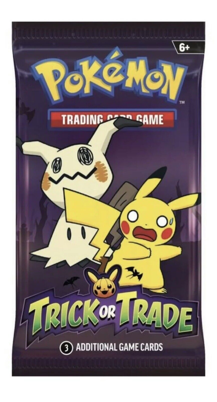 🎃X1 Pack-Bustina Pokemon TCG - TRICK OR TRADE 2023 Halloween BOOster Sealed!