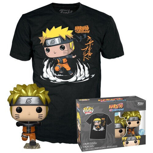 FUNKO POP Naruto Shippuden: 727: Naruto & T-Shirt VINYL POP FIGURE