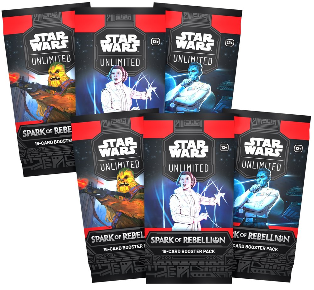 PRE-ORDER Star Wars Unlimited : Spark of Rebellion Booster - Single ITA