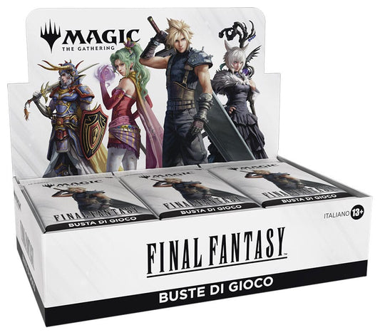 Pre-releaser Magic the Gathering Final Fantasy Play Booster Display (30) italian