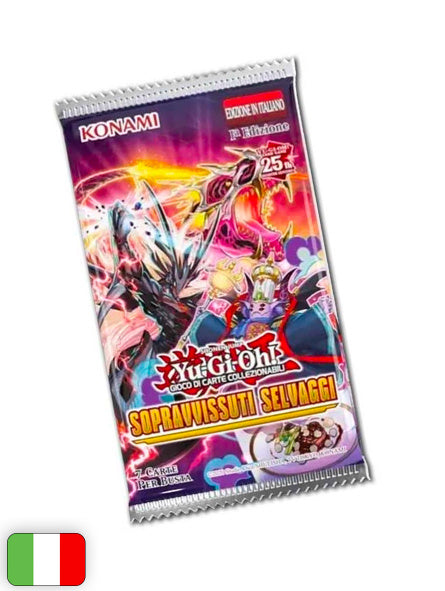 Yu-Gi-Oh! Card Game: Sopravvissuti Selvaggi Booster Pack singolo (1 busta) [ITA]